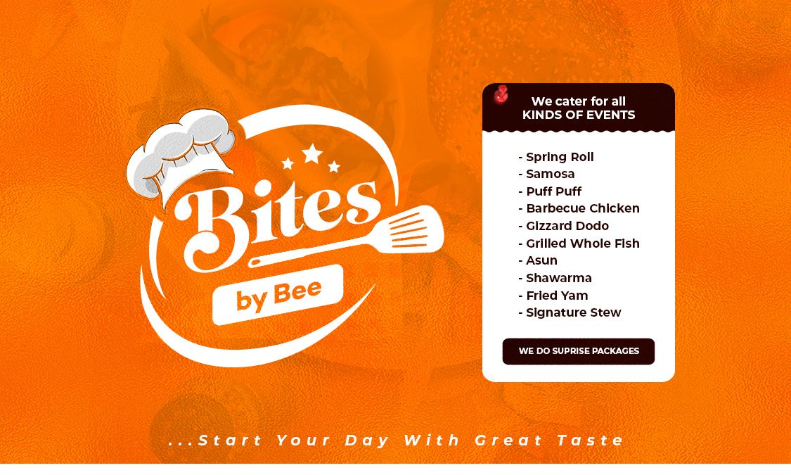 Bites By Bee business card